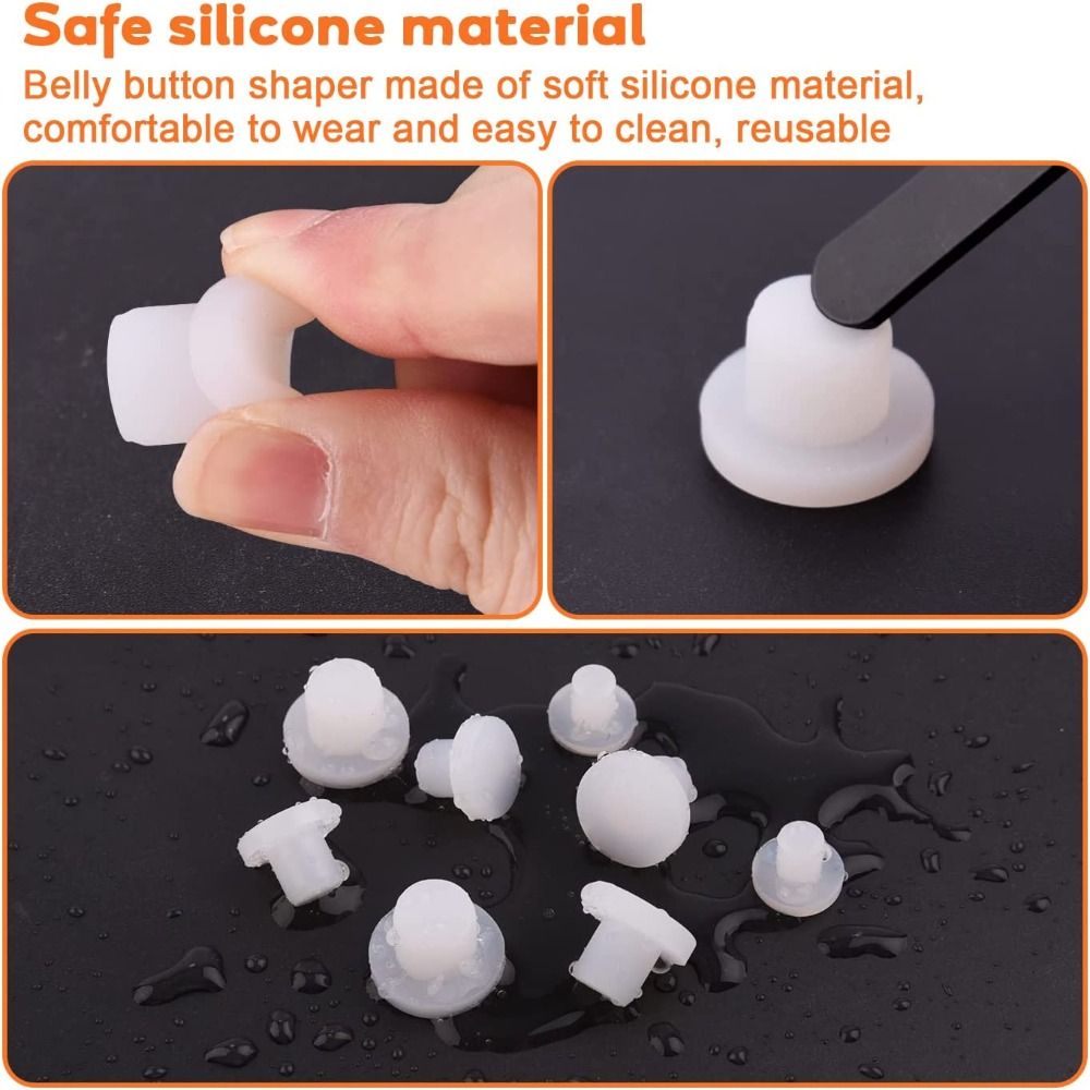 1-50PCS Silicone Navel Shaper  - Body Jewelry Repair recensione e prezzo
