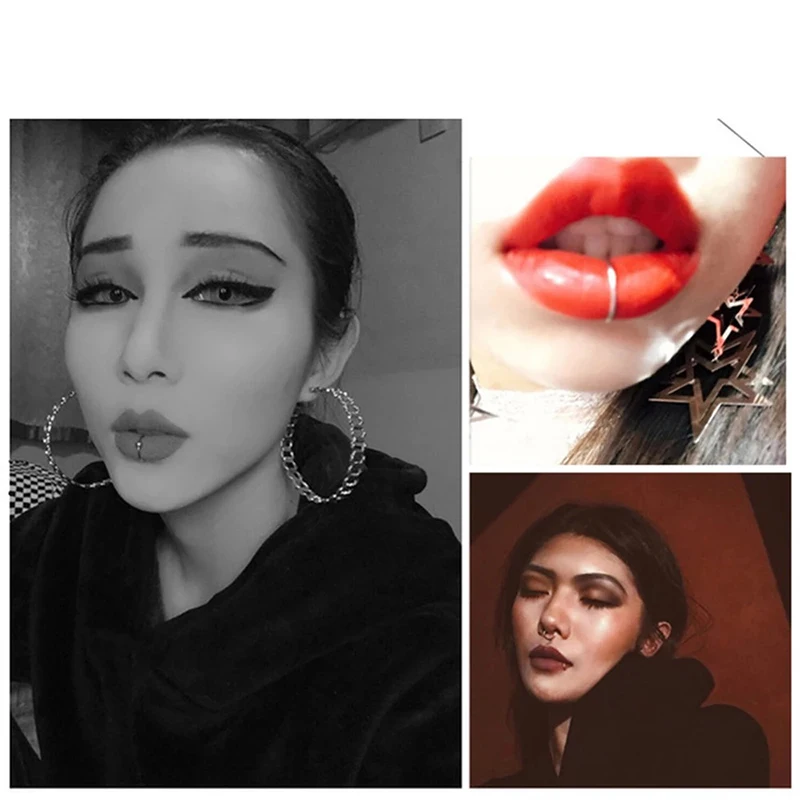 Lip Nose Rings Neutral Punk Li - Body Jewelry Ear Piercing recensione e prezzo