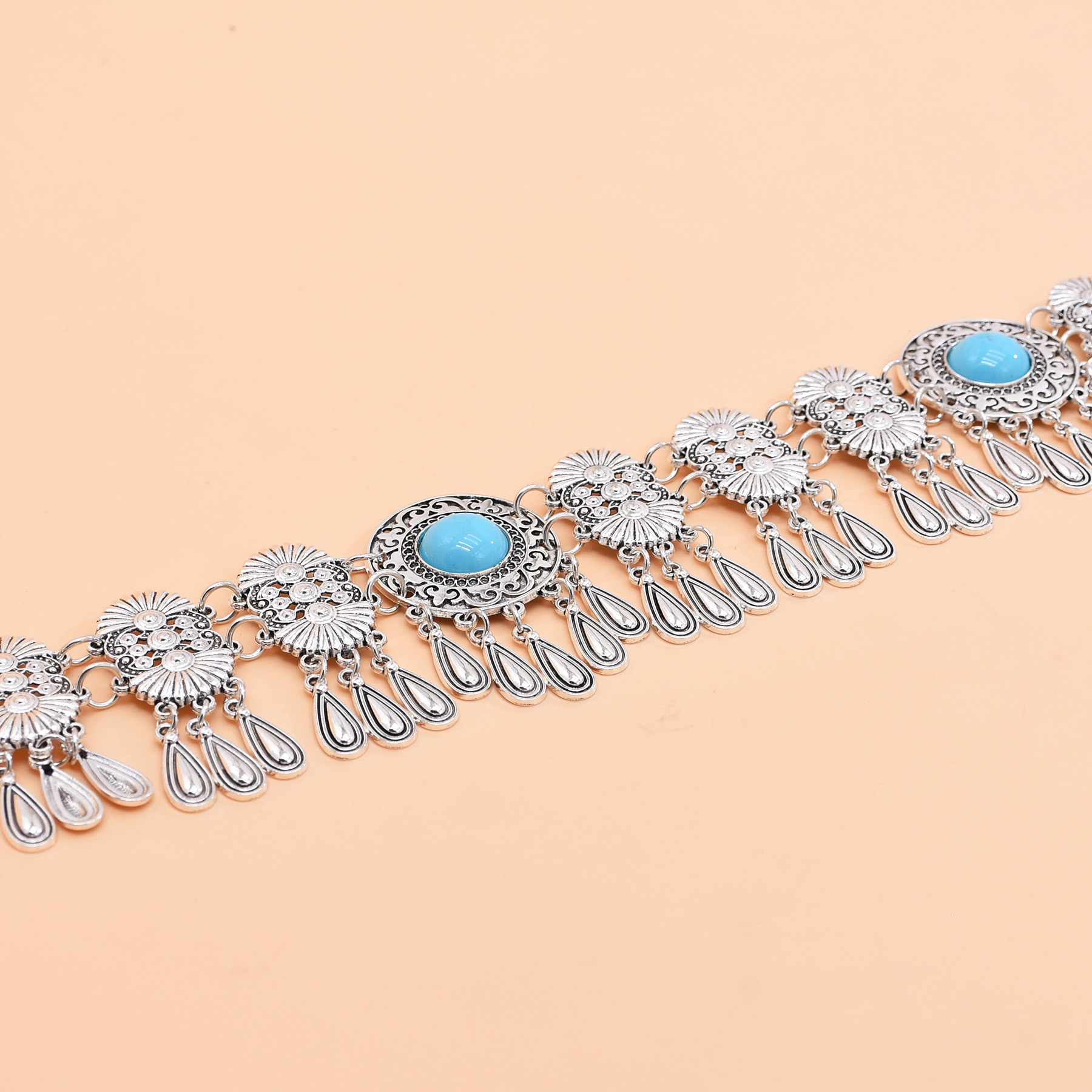 Ethnic Vintage Silver Alloy Ca - Body Jewelry Indian recensione e prezzo