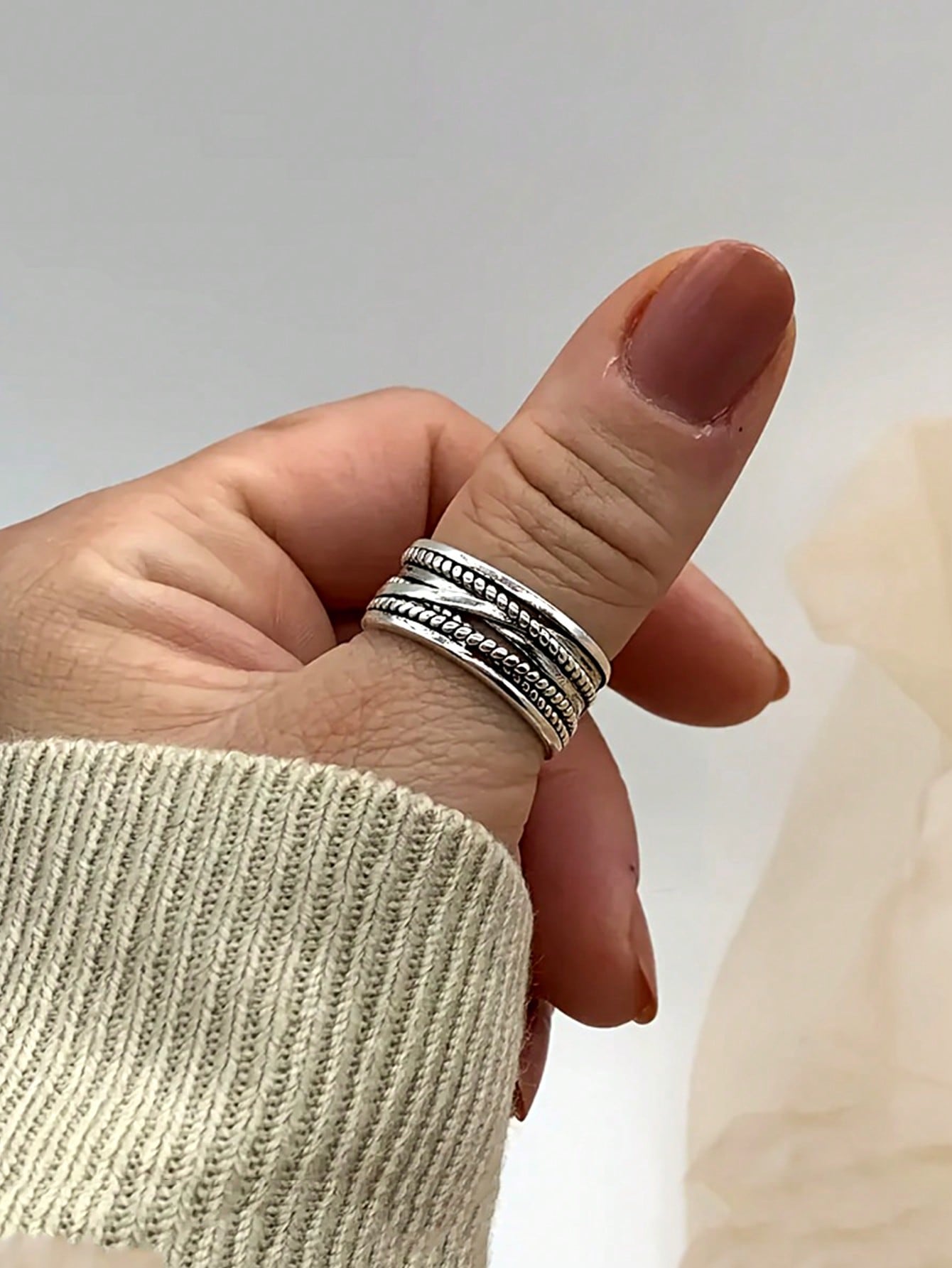 1pc Vintage Royal Style Thumb  - Body Jewelry Rings recensione e prezzo