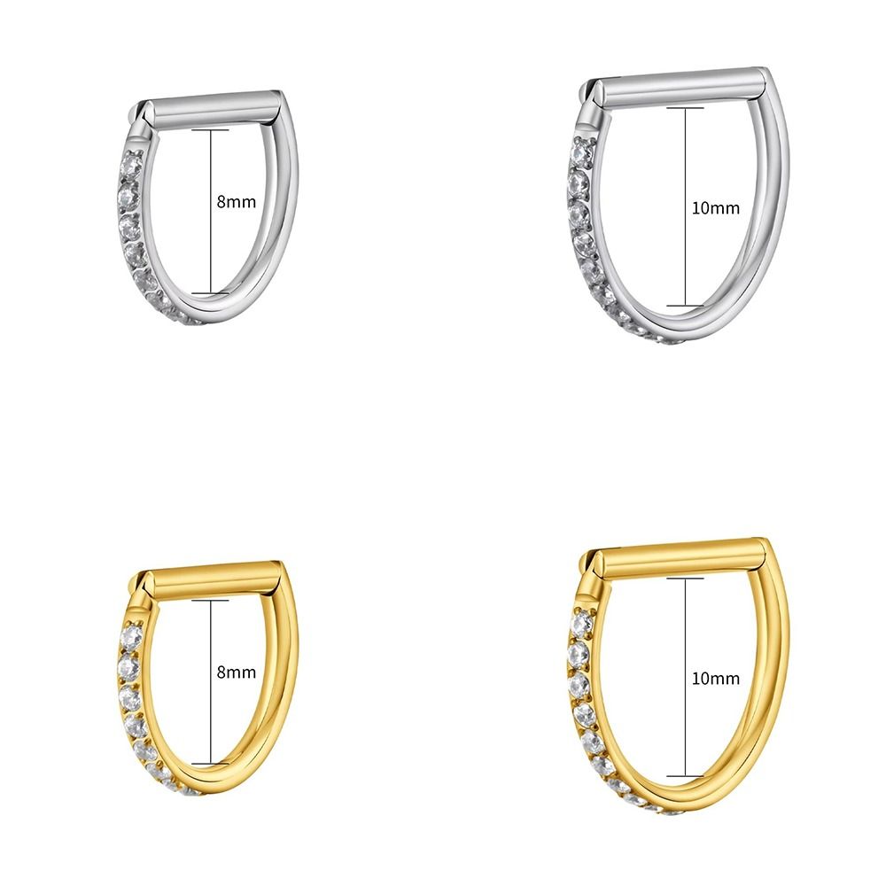 ASTM F136 Titanium Septum Ring - Septum Clicker Ring recensione e prezzo