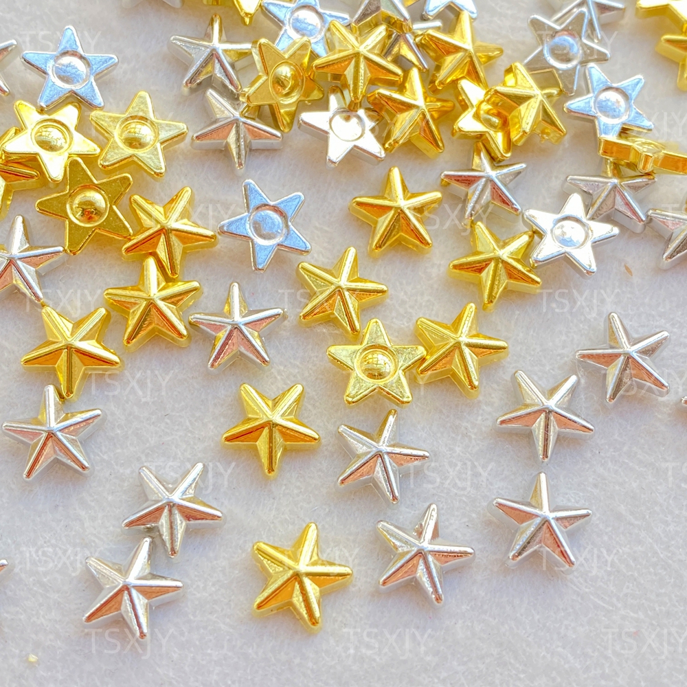 50pcs New Cute  Resin Mini Gol - Star Flat Back recensione e prezzo