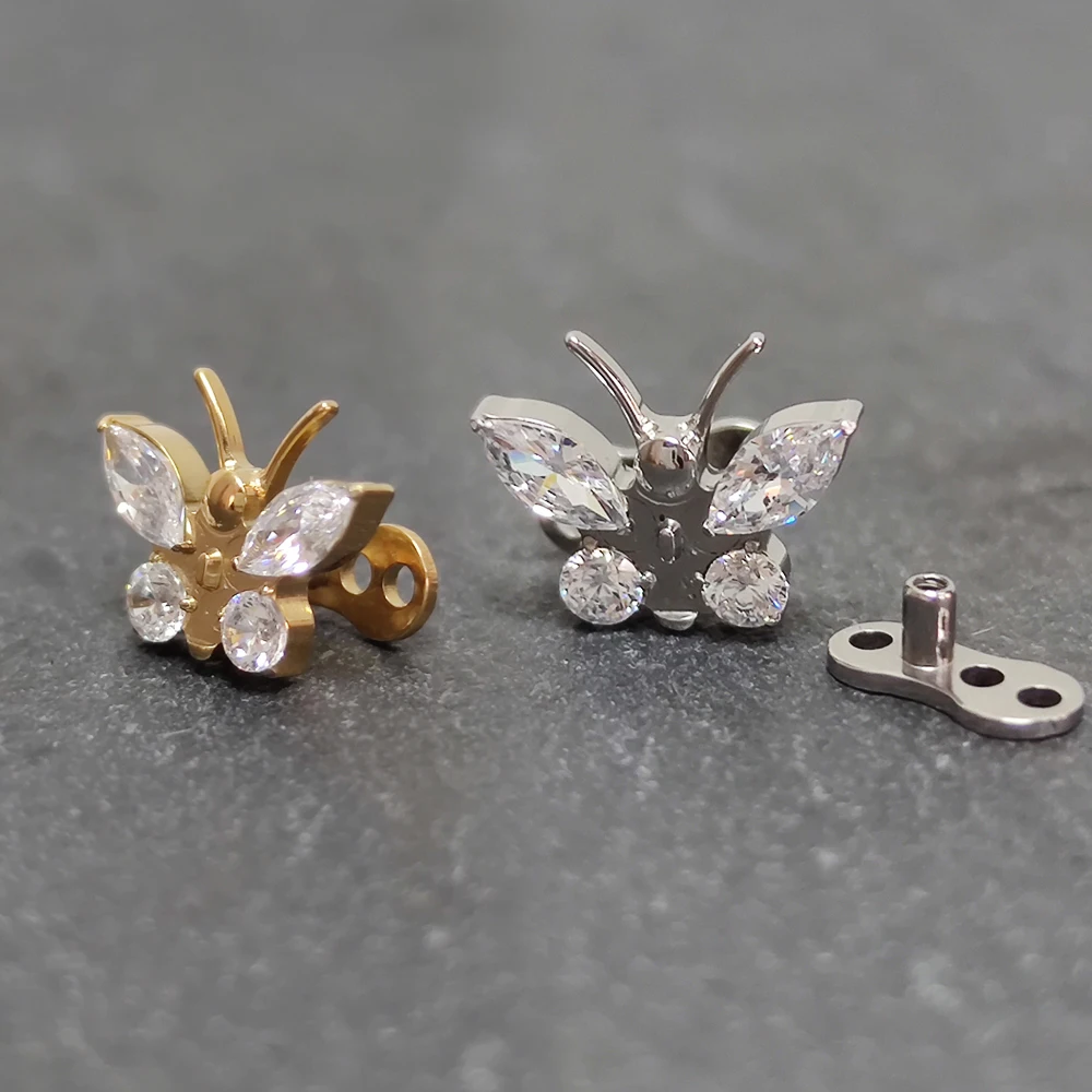 F136 Titanium Helix piercing S - Dermal Anchor Top recensione e prezzo